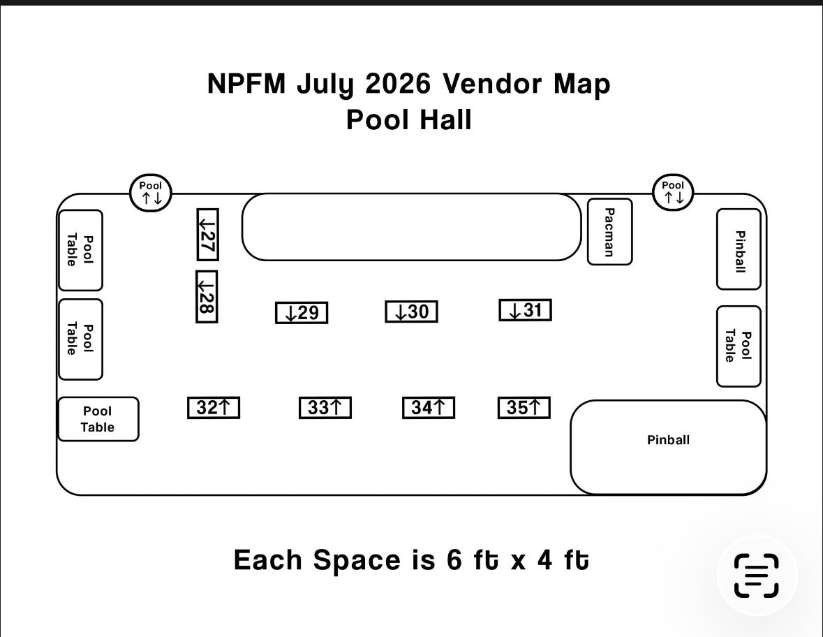 ESB VENDOR BOOTH SPOTS JULY 11 - 12